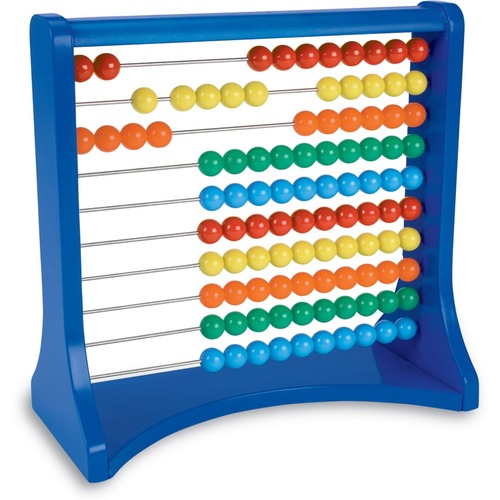 Learning Resources Ten-Row Abacus - Theme/Subject: Learning - Skill Learning: Mathematics, Visual, Color, Counting, Addition, Subtraction - 5+ - 1 Each