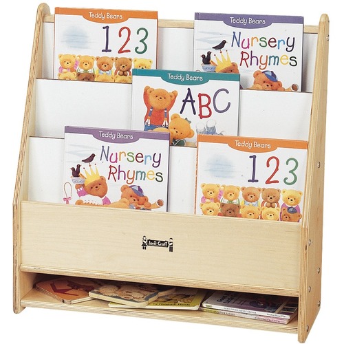 Jonti-Craft Toddler Pick-a-Book Stand - 25" Height x 24" Width x 9" Depth - Baltic Birch - 1 Each