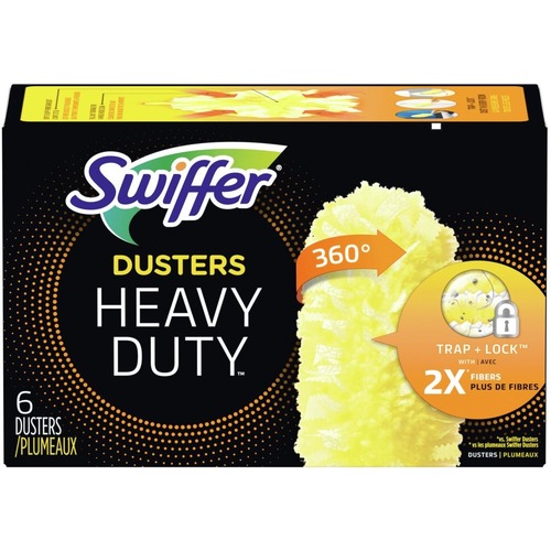 Swiffer 360° Duster Refill - Unscented Refill - 6 Count - Cellulose Fiber - 6Box - Mops & Mop Refills - PGC21620