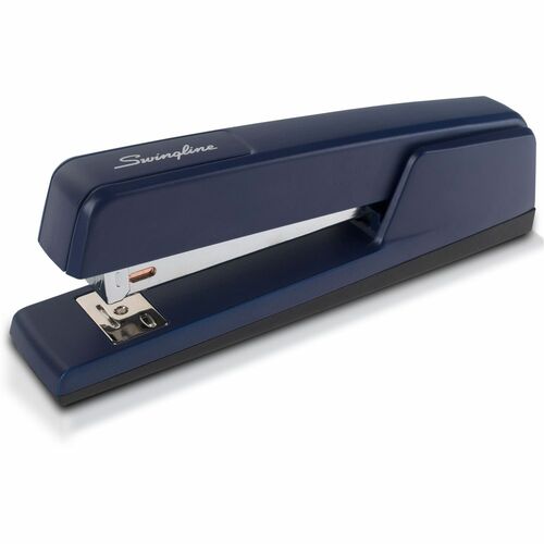 Swingline 747 Classic Stapler - 20 of 20lb Paper Sheets Capacity - 210 Staple Capacity - Full Strip - 1/4" Staple Size - 1 Each - Royal Blue