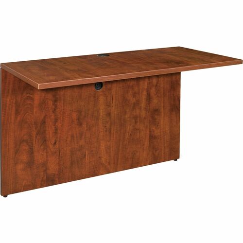 Lorell Essentials Bridge - 47.3" x 23.6" x 1" x 29.5" - Finish: Cherry, Laminate = LLR69424