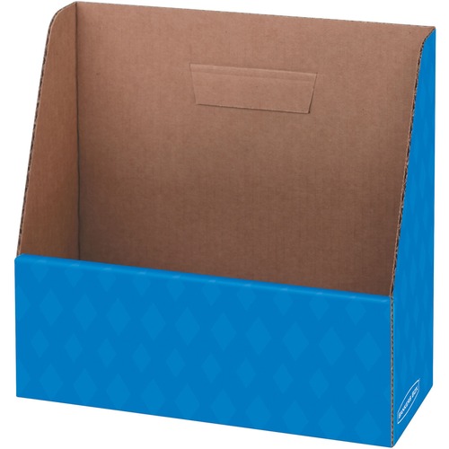 Bankers Box® Brocade Literature Sorter - Letter Size, 8 Compartments, White/Black, 10 1/4"H x 19 1/2"W x 12 3/8"D - 1 Compartment(s) - Compartment Size 11" (279.40 mm) x 11.75" (298.45 mm) x 4.50" (114.30 mm) - 11.3" Height x 5" Width x 12.1" Depth -