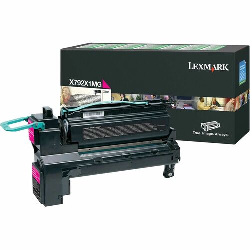 Lexmark X792X1MG Original Toner Cartridge - Laser - 20000 Pages - Magenta - 1 Each - Laser Toner Cartridges - LEXX792X1MG