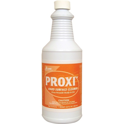 RMC Proxi RTU Cleaner - For Hard Surface, Stainless Steel, Tile, Grout, Carpet, Toilet Bowl - 32 fl oz (1 quart) - Citrus Scent - 1 Each - Non-corrosive, Odor Neutralizer - Clear