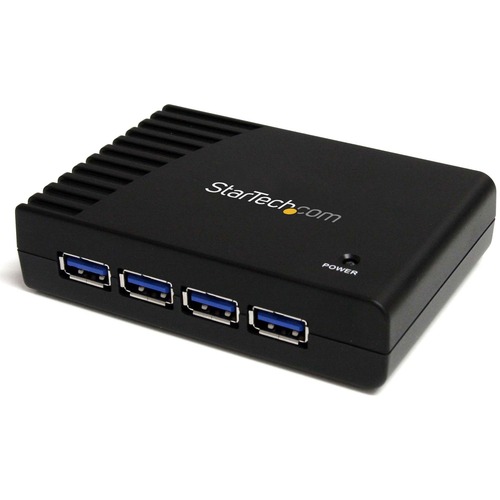 StarTech.com 4 Port Black SuperSpeed USB 3.0 Hub - USB Hubs - STCST4300USB3