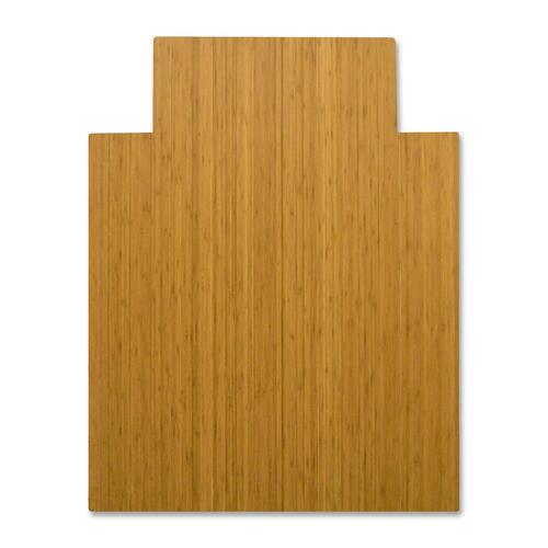 Anji Roll-Up AMB24003 Chair Mat - Hard Floor, Carpeted Floor - 48" Length x 36" Width x 0.197" Thickness - Bamboo - Natural - 1