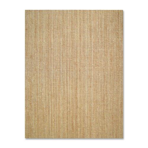 Anji Andes AMB0300 Natural Boucle Hand Spun Jute Rug - 108" Length x 12 ft Width - Rectangle - Beige - Jute