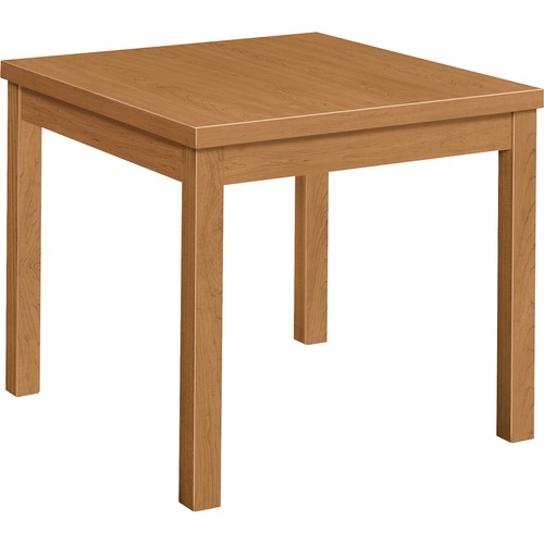 HON 80193 End Table - For - Table TopRectangle Top - Four Leg Base - 24" Table Top Length x 20" Table Top Width - 20" Height - Lounge, Reception - Assembly Required - Harvest, Laminated - 1 Each