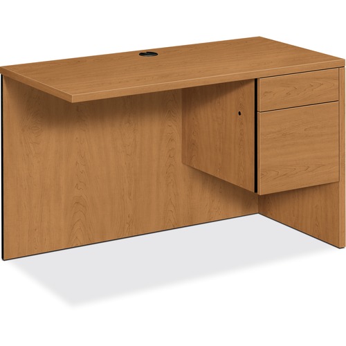 HON 10515R Right Return - x 48" Width x 24" Depth - Finish: Harvest, Laminate - Stain Resistant - 1 Each