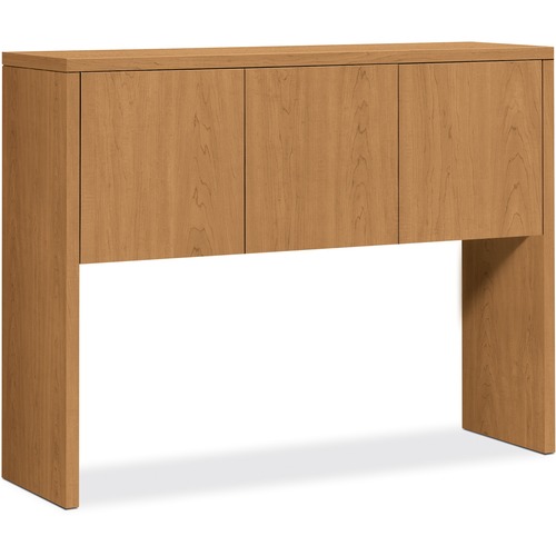 HON 105323 Stack On Hutch with Doors - 37.1" Height x 48" Width x 14.6" Depth - Finish: Harvest, Laminate - Stain Resistant - 1 Each