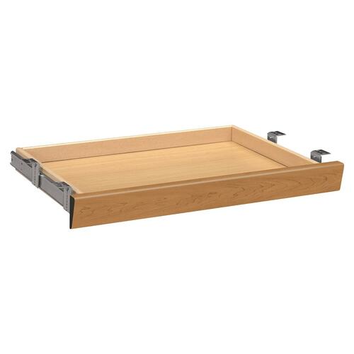 HON 1526 Laminate Angled Center Drawer - 26" Width x 15.4" Depth x 2.5" Height - Harvest