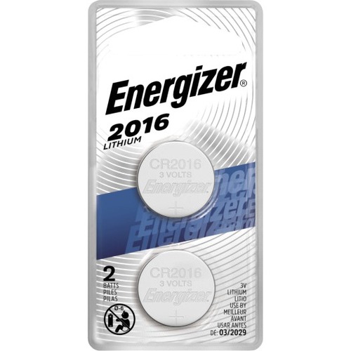 Energizer 2016BP-2N Coin Cell General Purpose Battery - For Multipurpose - 3 V DC - 1 / Pack - Calculator & Watch Batteries - EVE2016BP2N