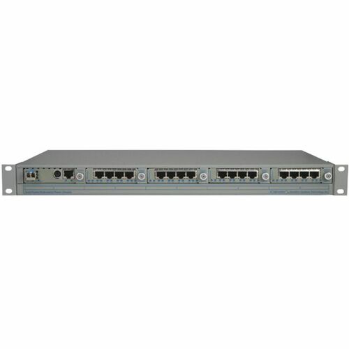 Omnitron Systems iConverter 2431-2-14W T1/E1 Multiplexer - 1 Gbit/s - 1 x RJ-45 - 4