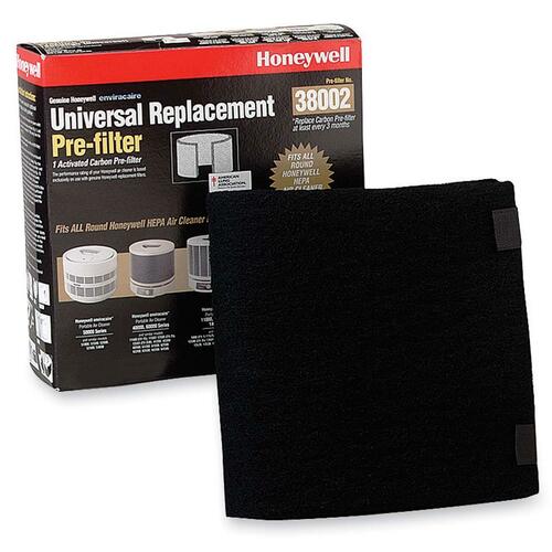 Honeywell HRF-AP1 Universal Carbon HEPA Airflow Systems Filter - For Air Purifier - 8.4" Height x 8.3" Width x 2.8" Depth