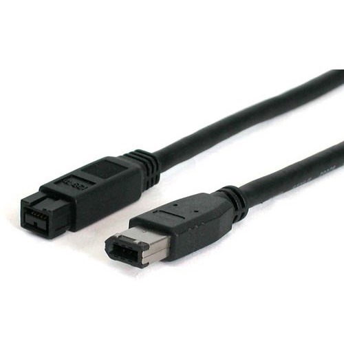 StarTech.com - IEEE 1394 Firewire cable - 6 pin FireWire (M) - 9 pin FireWire 800 (M) - 1.8 m ( IEEE 1394b ) - Deliver high speed data transfers between your FireWire devices - 6ft 1394 firewire cable - 6ft firewire 400 to 800 cable - 6ft 9 pin to 6 pin f