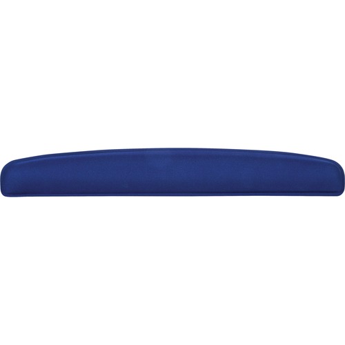 Allsop Memory Foam Wrist Rest - Blue - (30204) - 1" x 18" x 2.80" Dimension - Blue - Memory Foam, Rubber - Anti-skid, Stress Resistant