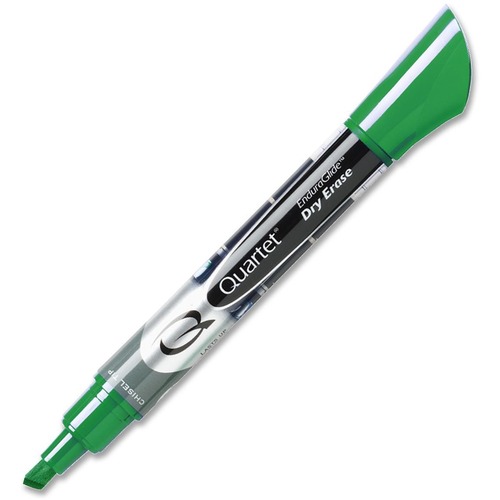 Quartet Endura-Glide Dry-Erase Marker - Chisel Marker Point Style - Green - 1 Each - Dry Erase Markers - QRT00165