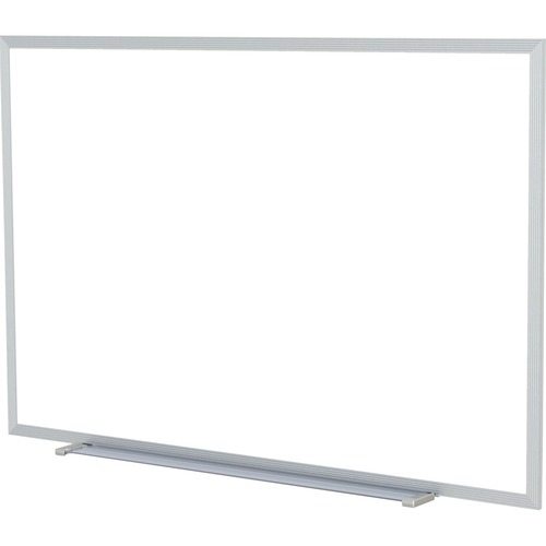 Ghent Verona M2-46-4 Markerboard - 72" (6 ft) Width x 48" (4 ft) Height - Melamine Surface - Aluminum Frame - 1 Each - Dry-Erase Boards - GHEM2464