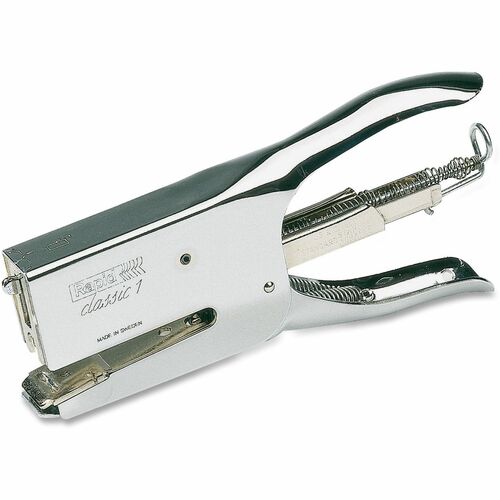 Rapid Classic K1 Plier Stapler - 50 Sheets Capacity - Full Strip - 5/16" , 1/4" Staple Size - Chrome - Specialty Staplers - RPD90119