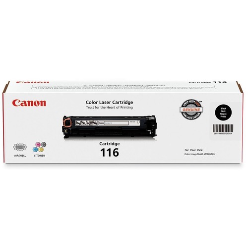Canon CART116BK Toner Cartridge - Laser - 2300 Pages - 1 Each