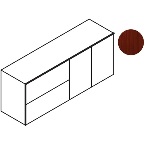 Picture of Lacasse Concept 70 Lateral Fle / Bookcase Credenza - 2-Drawer