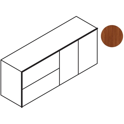 Picture of Lacasse Concept 70 Lateral Fle / Bookcase Credenza - 2-Drawer