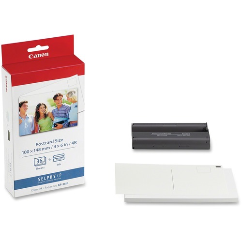 Canon KP 36IP Print Cartridge/Paper Kit - 36 Pages - 1 Each