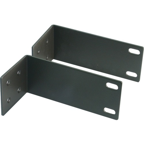 TRENDNet Rack Mount Kit, Compatible With TEG-S16Dg and TEG-S24Dg Switches, Mount An 11 Inch Wide Switch To A 19 Inch Equipment Rack, Mounting Brackets and Mounting Screws Included, Black, ETH-11MK - Rack Mount Kit for TEG-S16Dg/S24Dg