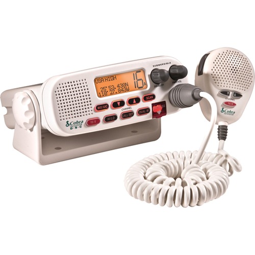 Cobra MR F45 Marine Radio - VHF - 3 Marine / 10 Weather / 16/9 Instant - 25 W - Fixed Mount