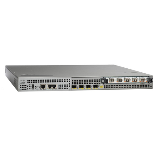 Cisco 1001 Aggregation Services Router - Management Port - 6 - Gigabit Ethernet - 1U - Rack-mountable
