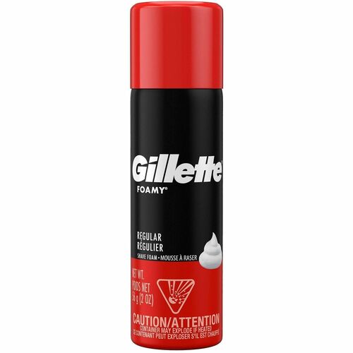 Gillette Shaving Foam - White - 48 / Carton