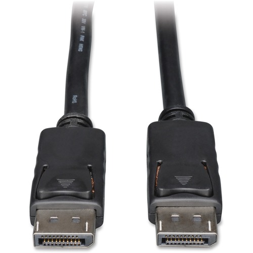 Tripp Lite DisplayPort Cable with Latching Connectors 4K 60 Hz (M/M) Black 3 ft. (0.91 m) - (M/M) 3-ft.