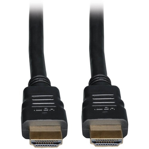 Eaton Tripp Lite Series High Speed HDMI Cable with Ethernet, UHD 4K, Digital Video with Audio (M/M), 3 ft. (0.91 m) - 3 ft HDMI A/V Cable - First End: 1 x HDMI Digital Audio/Video - Male - Second End: 1 x HDMI Digital Audio/Video - Male - 18 Gbit/s - Blac
