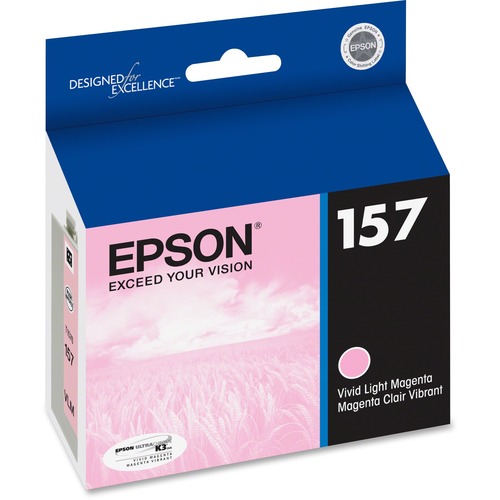 Epson UltraChrome K3 T157620 Original Ink Cartridge - Inkjet - Light Magenta - 1 Each - Ink Cartridges & Printheads - EPST157620