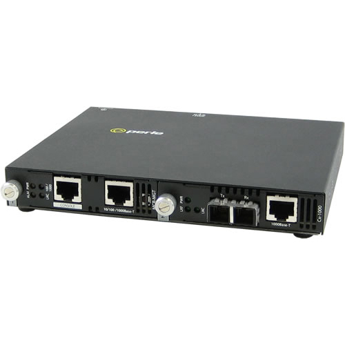 Perle SMI-1000-S2SC40 Gigabit Ethernet Media Converter