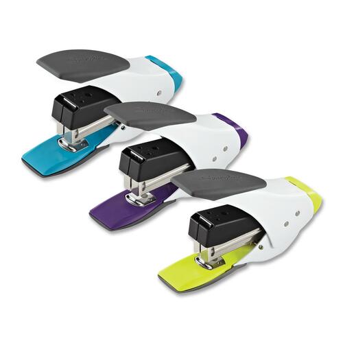 Swingline SmartTouch Grip Stapler - 25 Sheets Capacity - Half Strip - 1 Each - Assorted - Metal