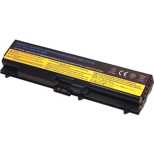 Replacement Laptop Battery for Lenovo 42T4751 - Fits in Lenovo ThinkPad Edge 14, 15; ThinkPad L410, L420, L510, L520, SL410, SL510, T520 Series