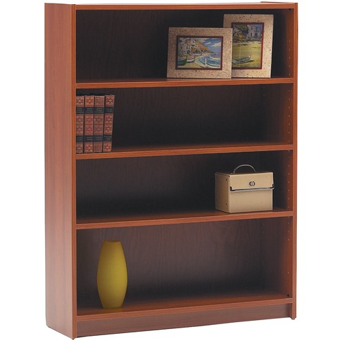 Global Adaptabilities Bookcase - 36" x 12" x 48" - 3 x Shelf(ves) - Laminate, Avant Honey - Particleboard - Laminate Bookcases - GLBABC48AWH