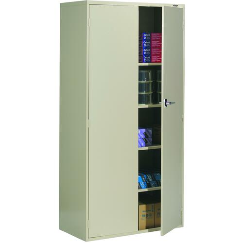 Global 9300 Storage Cabinet - 36" x 18" x 72" - 2 x Door(s) - Leveling Glide, Lockable - Nevada = GLB617472