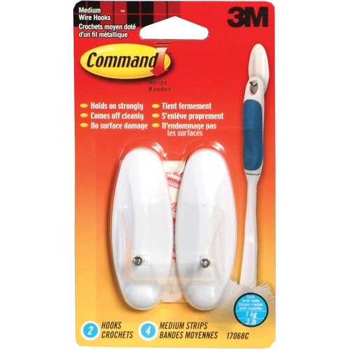 Command Medium Wire Hook