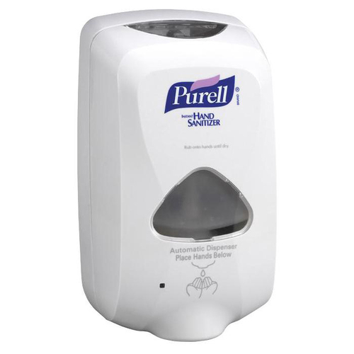 PURELLÂ® TFX Liquid Soap/Sanitizer Dispenser - Automatic - 1.25 L Capacity - Support 3 x C Battery - Dove Gray - Liquid Soap / Sanitizer Dispensers - GOJ272012CAN