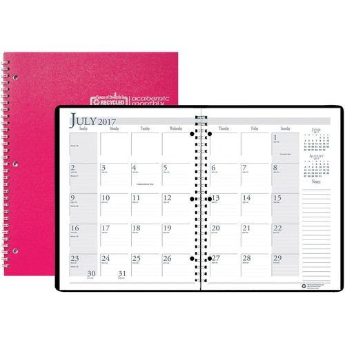 House of Doolittle Academic Monthly Planner --HOD26305