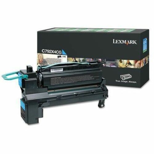 Lexmark C792X4CG Original Laser Toner Cartridge - Cyan - 1 Pack - 20000 Pages