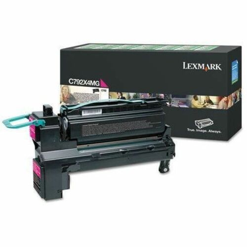 Lexmark C792X4MG Original Laser Toner Cartridge - Magenta - 1 Pack - 20000 Pages