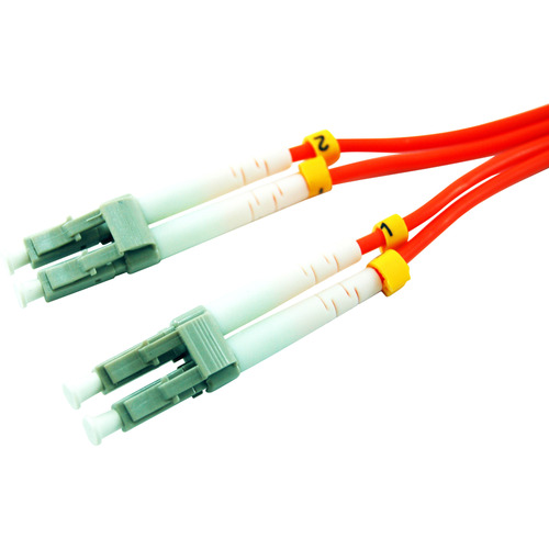 Comprehensive 1M LC MM Duplex 62.5/125 Multimode - 3.28 ft Fiber Optic Network Cable for Network Device - First End: 2 x LC Network - Male - Second End: 2 x LC Network - Male - 1 Gbit/s - Patch Cable - 62.5/125 µm