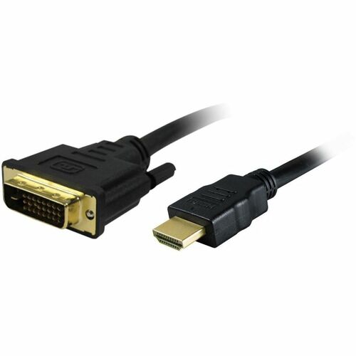 Comprehensive Standard Series HDMI to DVI Cable 3ft - 3 ft DVI-D/HDMI Video Cable for DVD Player, Satellite Equipment, Projector, LCD, Plasma, HDTV, Video Device - First End: 1 x HDMI Digital Audio/Video - Male - Second End: 1 x DVI-D Digital Video - Male
