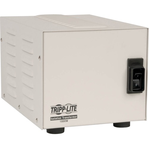 Tripp Lite 1000W Isolation Transformer Hopsital Medical with Surge 120V 4 Outlet 10ft Cord HG TAA GSA - Receptacles: 4 x NEMA 5-15R - 680J