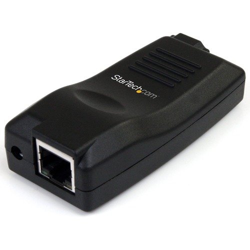 StarTech.com 10/100/1000 Mbps Gigabit 1 Port USB 2.0 over IP Device Server Adapter - USB Ethernet Over LAN Network Printer Converter - Windows 7 / XP / Vista ONLY - Connect and share a high-speed USB 2.0 peripheral over a gigabit network - 10/100/1000 Mbp