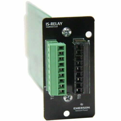 Vertiv Liebert IntelliSlot Relay Card - Remote Monitoring Adapter - Data Center Monitoring | Adapter | Hot-swappable | 24VAC/VDC at 1A