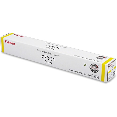 Canon GPR-31 Original Toner Cartridge - Laser - 27000 Pages - Yellow - 1 Each